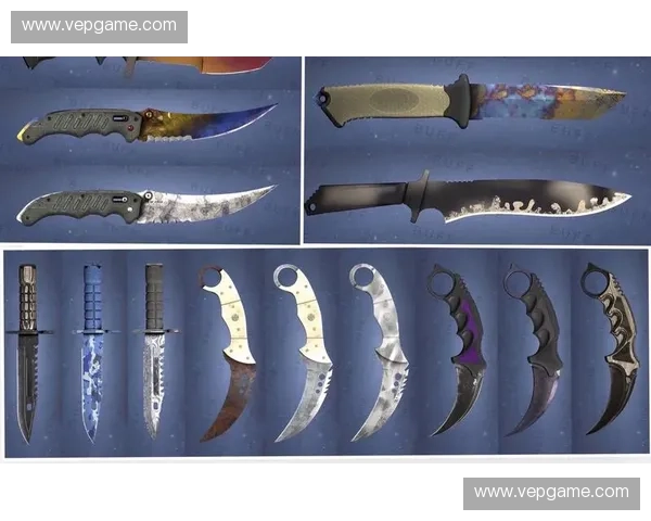 CSGO试用刀系统全面解析 玩转不同刀具的体验与选择技巧